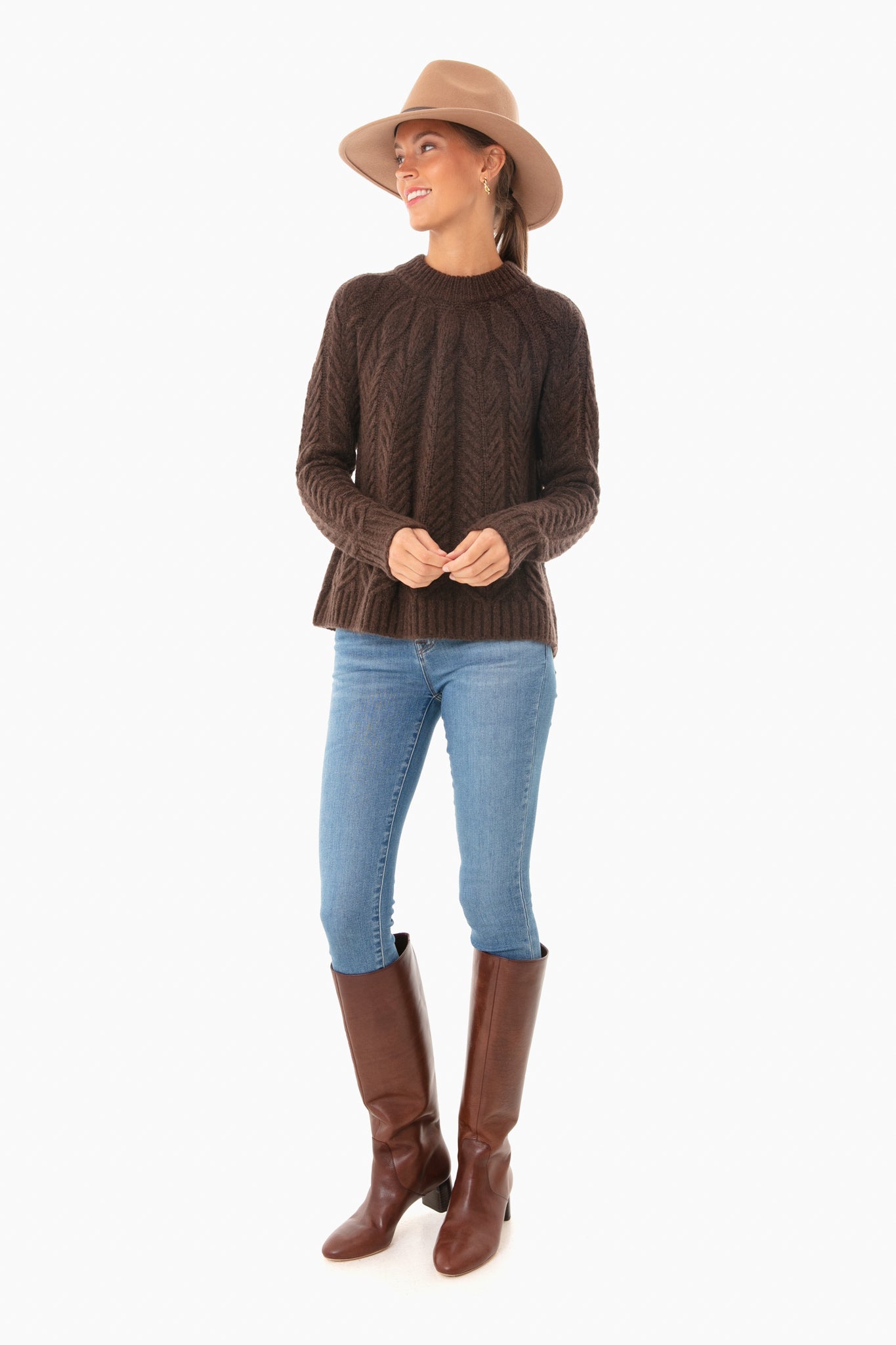 Espresso Gia Tall Boot