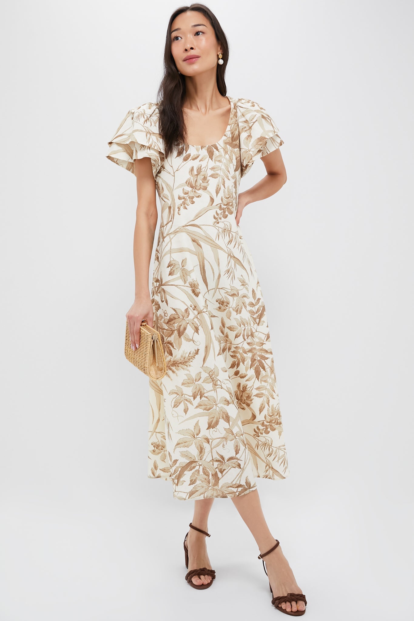 Dune Breeze Cotton Linen Lily Dress
