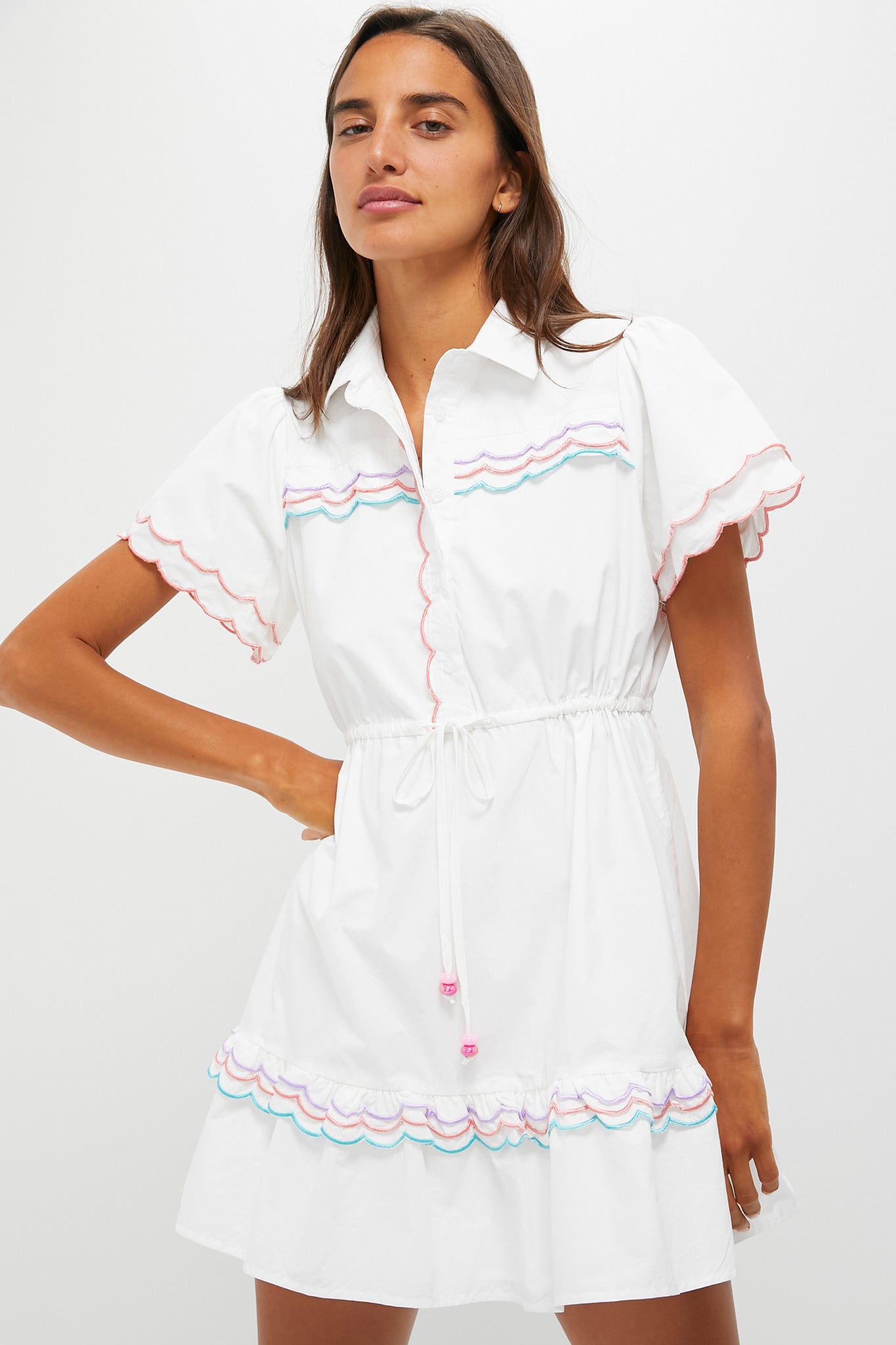 White Julie Dress