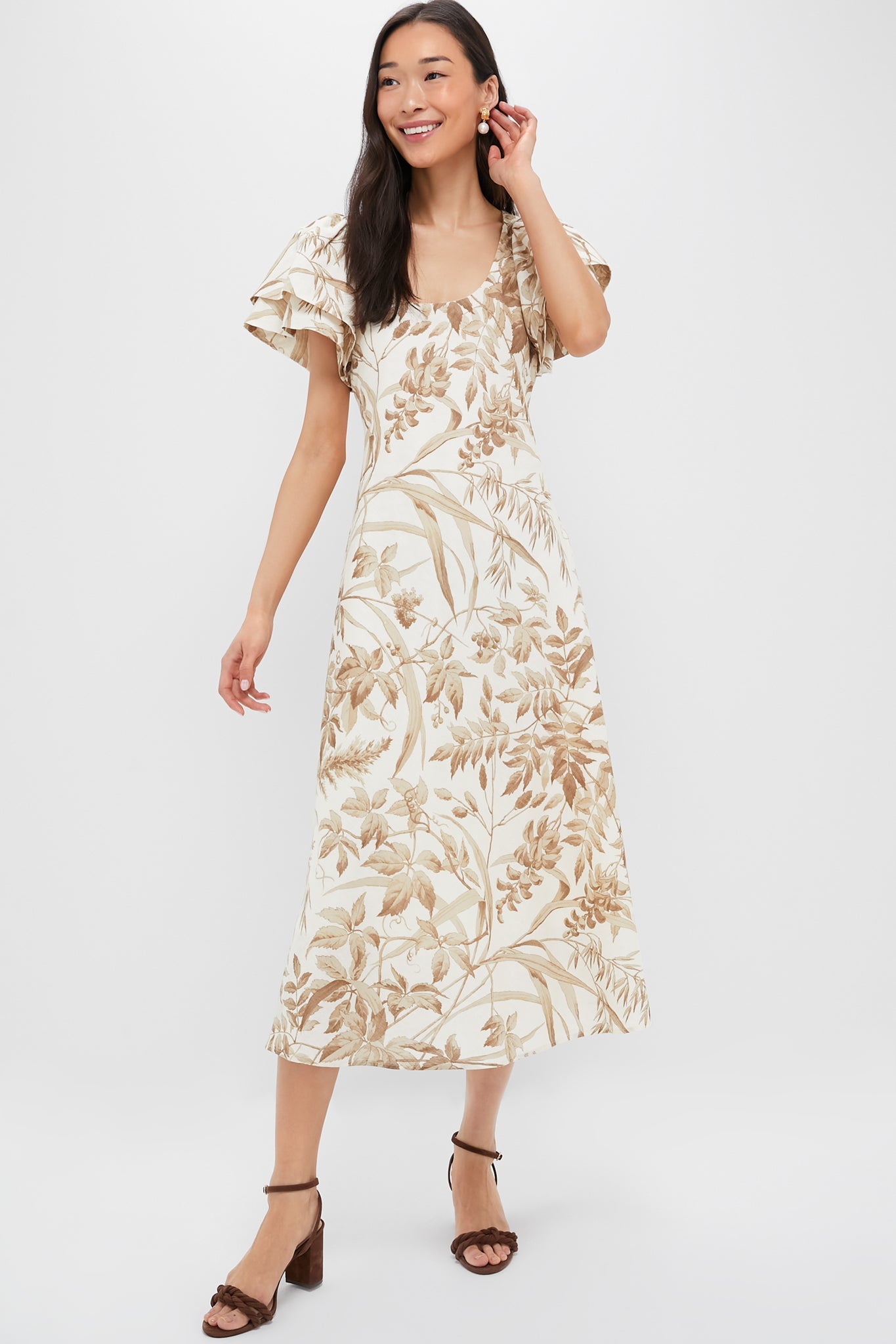 Dune Breeze Cotton Linen Lily Dress