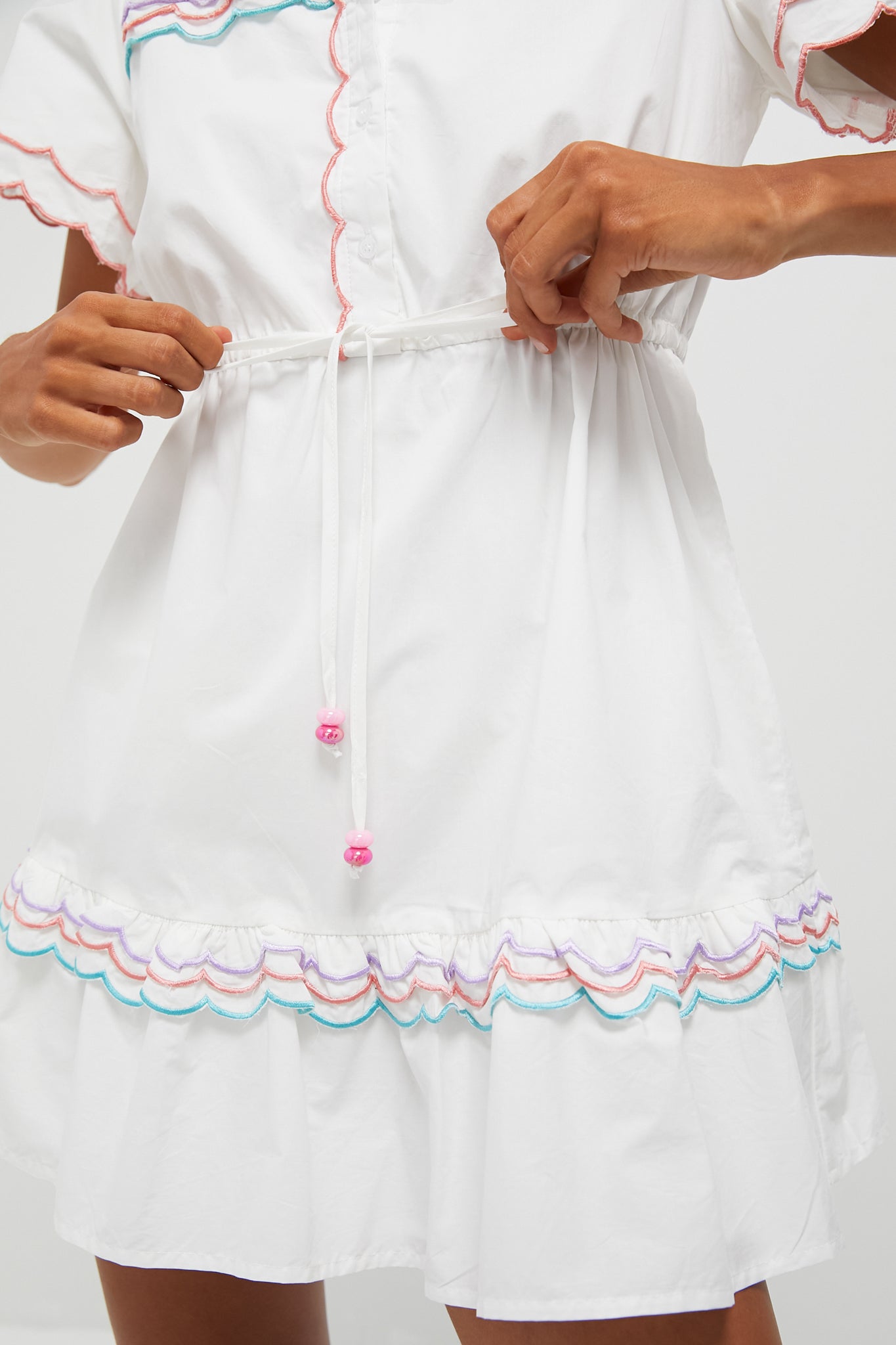 White Julie Dress
