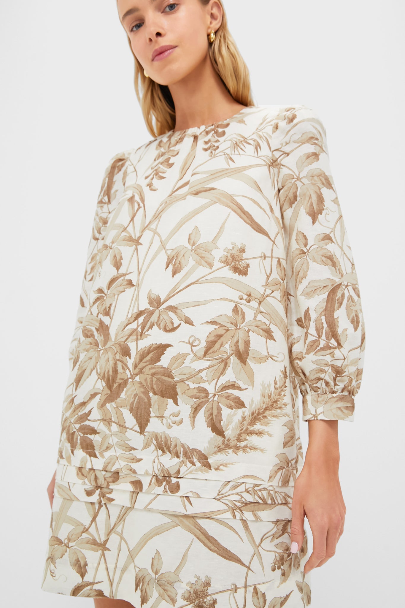 Dune Breeze Cotton Linen Hazel Dress
