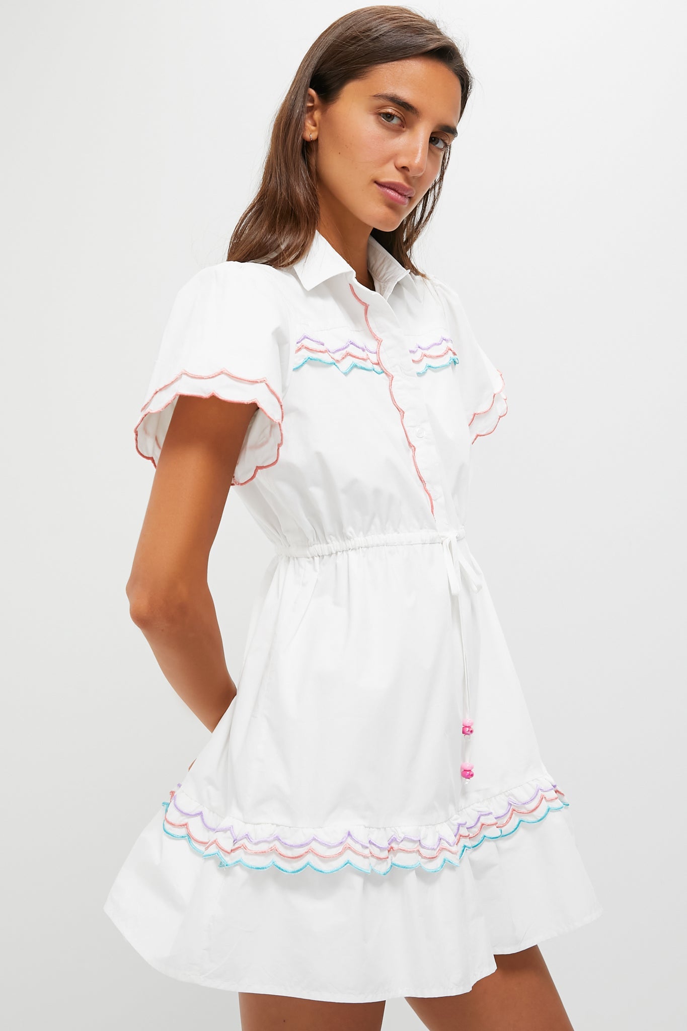 White Julie Dress